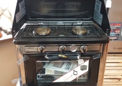 Deluxe stove.. reg. 399. Now 375.